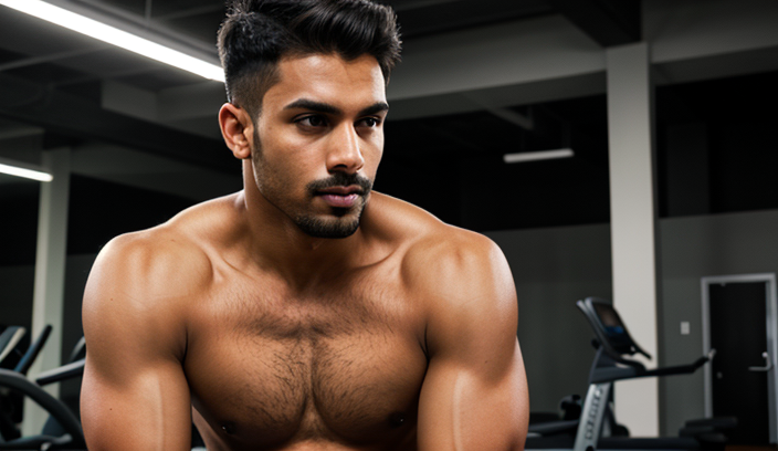 Before and after transformation of Indian male client Nikhil Joshi