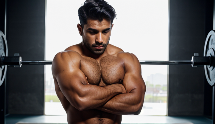 Before and after transformation of Indian male client Sandeep Desai